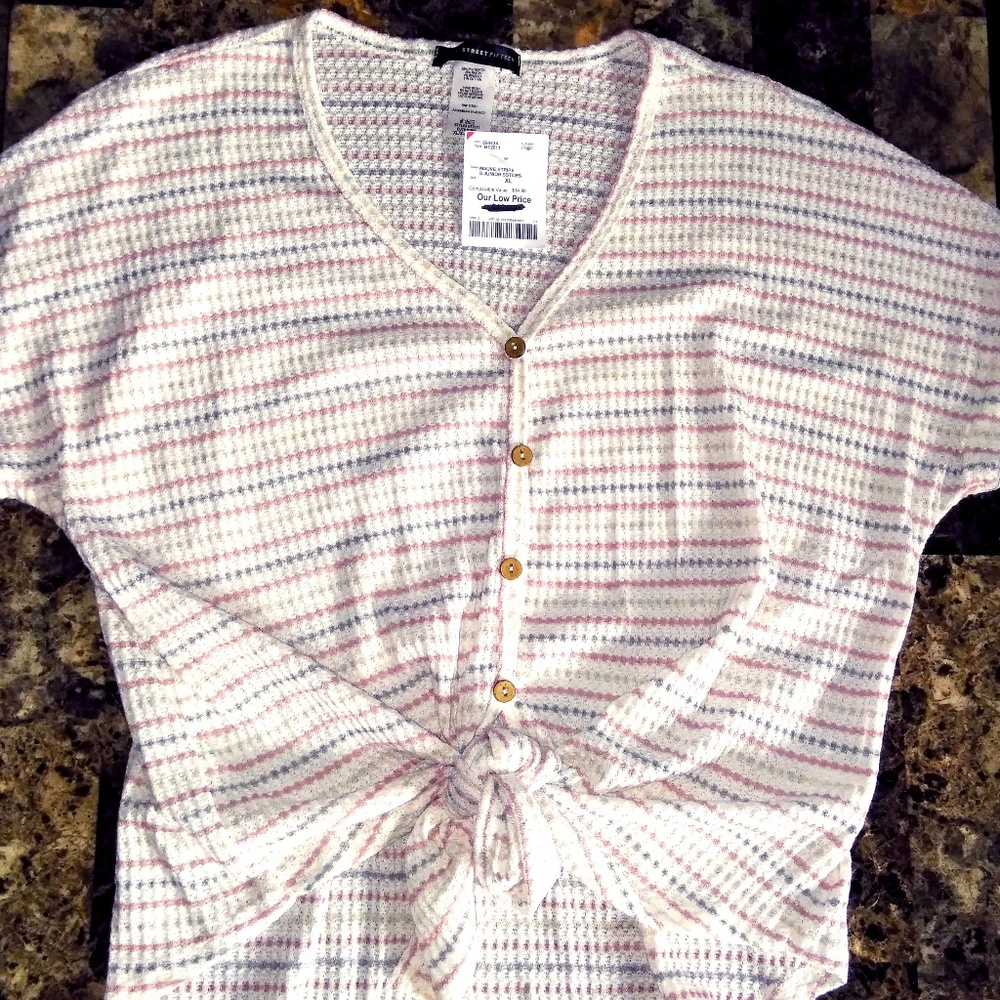 COPY - Street Fifteen Juniors Size XL Tie Front B…